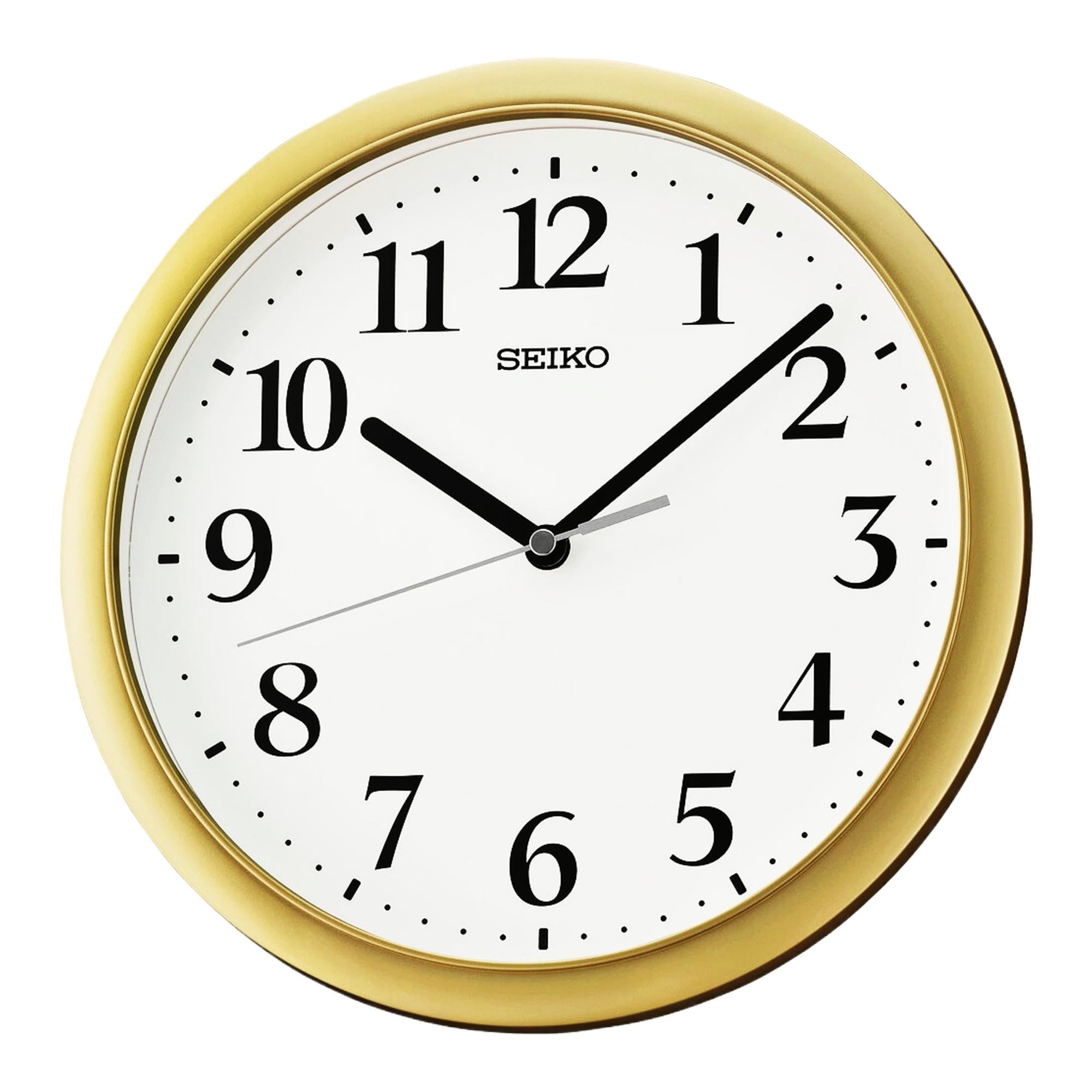 QHA005G Seiko Wall Clock x Analog ft. Decorator QHA005 QHA-005 – Watch ...