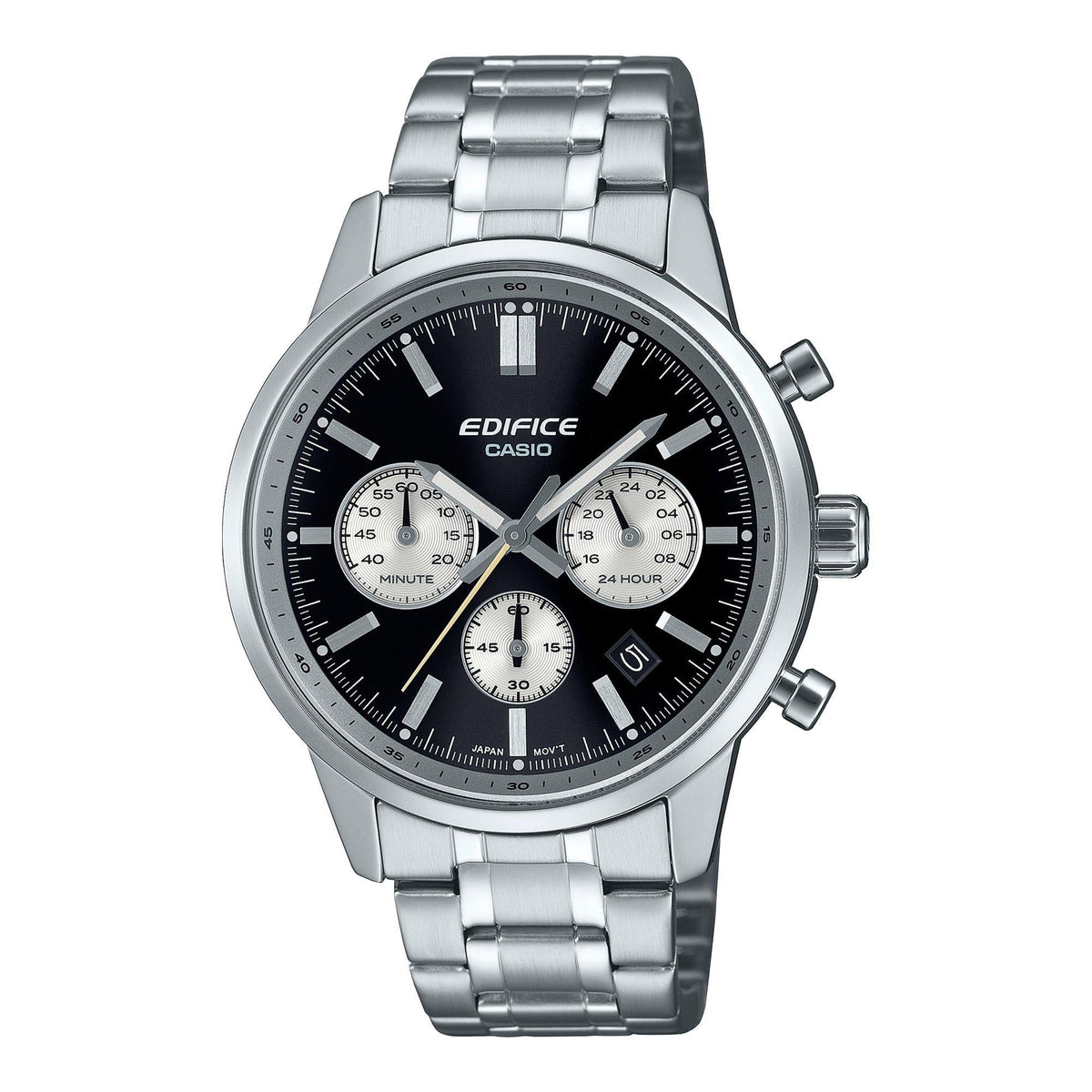 Edifice Formal EFR-575D-1A Casio Edifice x Standard ft. Chronograph Men Formal Round ...