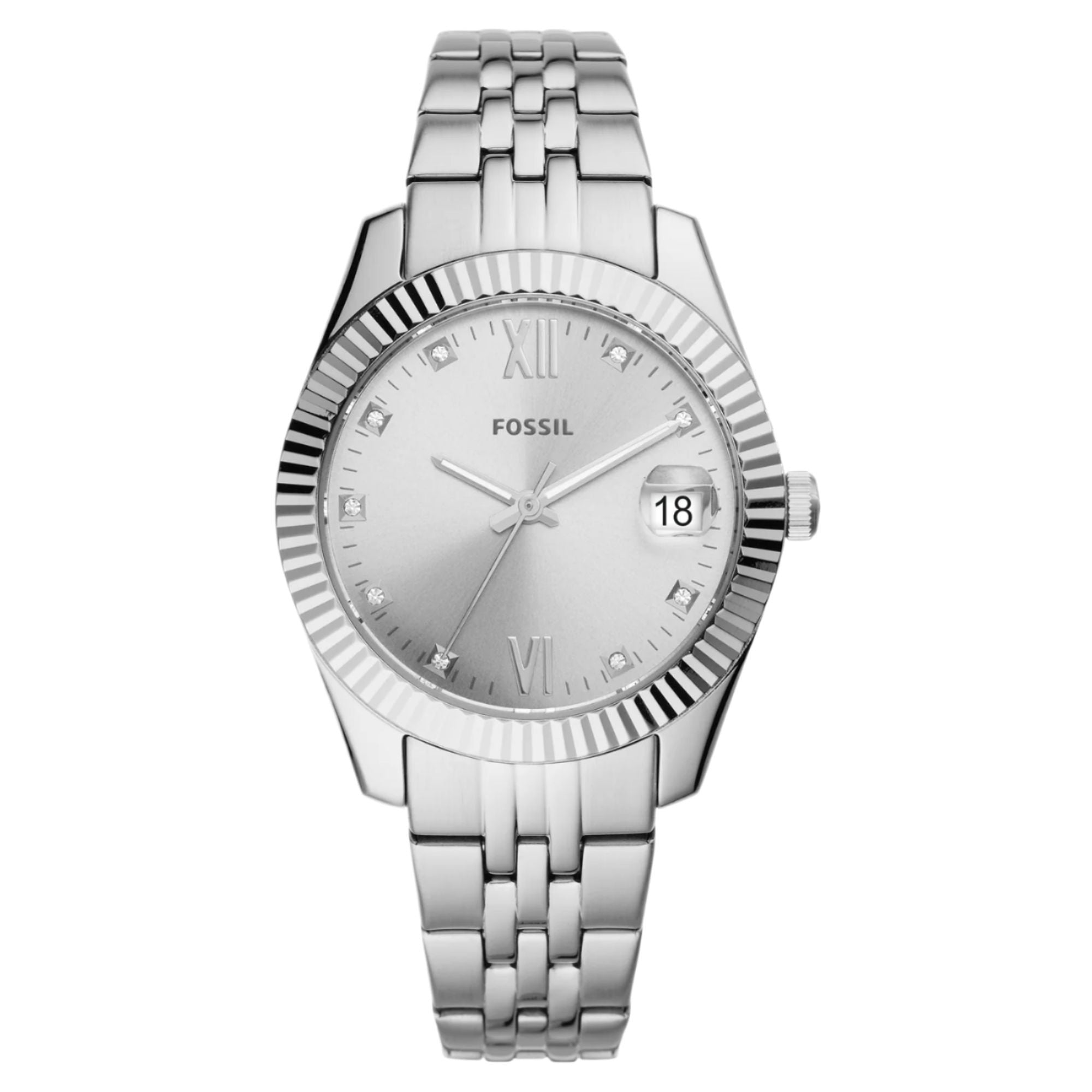 ES4897 Fossil x Analog ft. Scarlette Mini Women Formal Round 50m Water ...