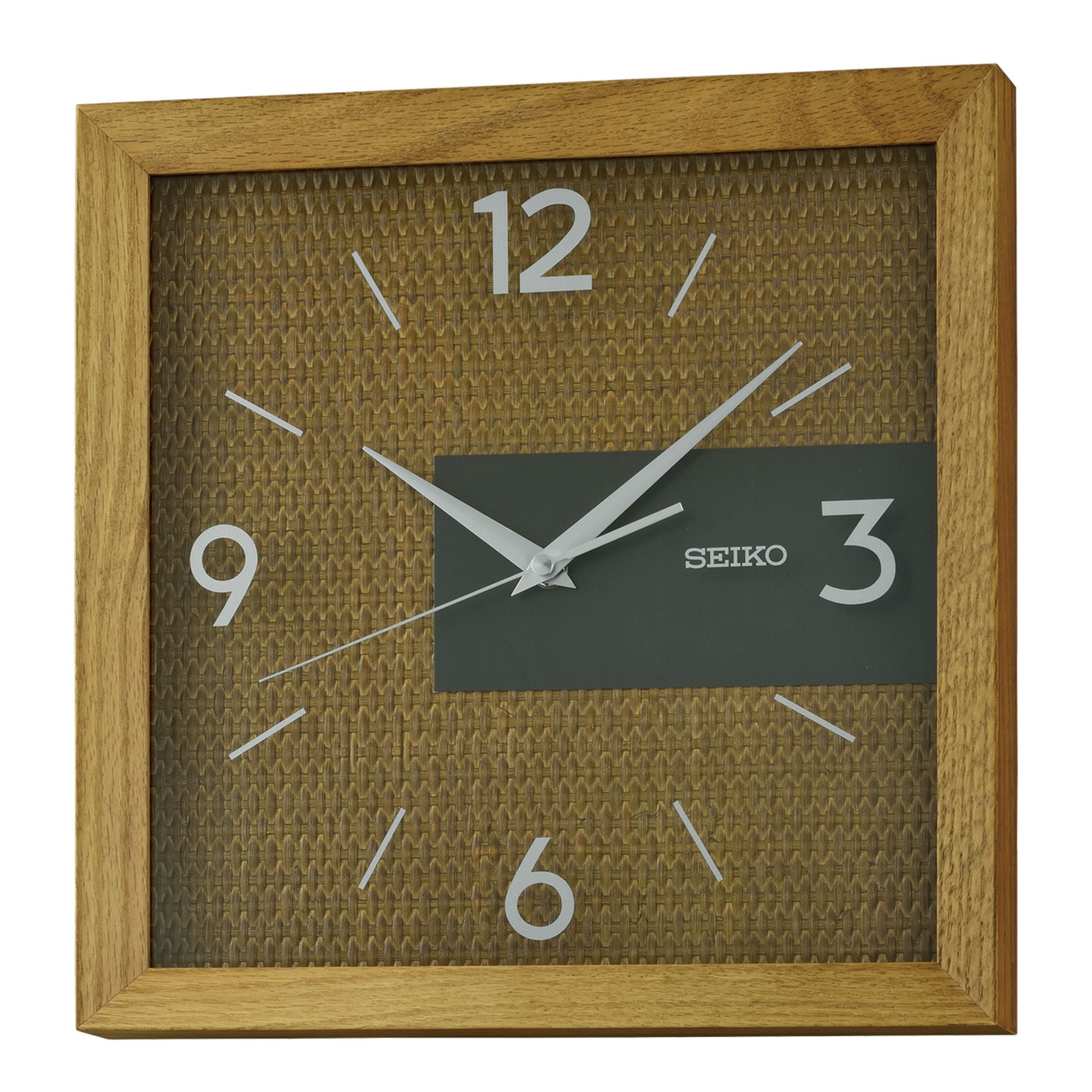 QXA845B Seiko Wall Clock x Analog ft. Palm Springs QXA845 QXA-845 ...