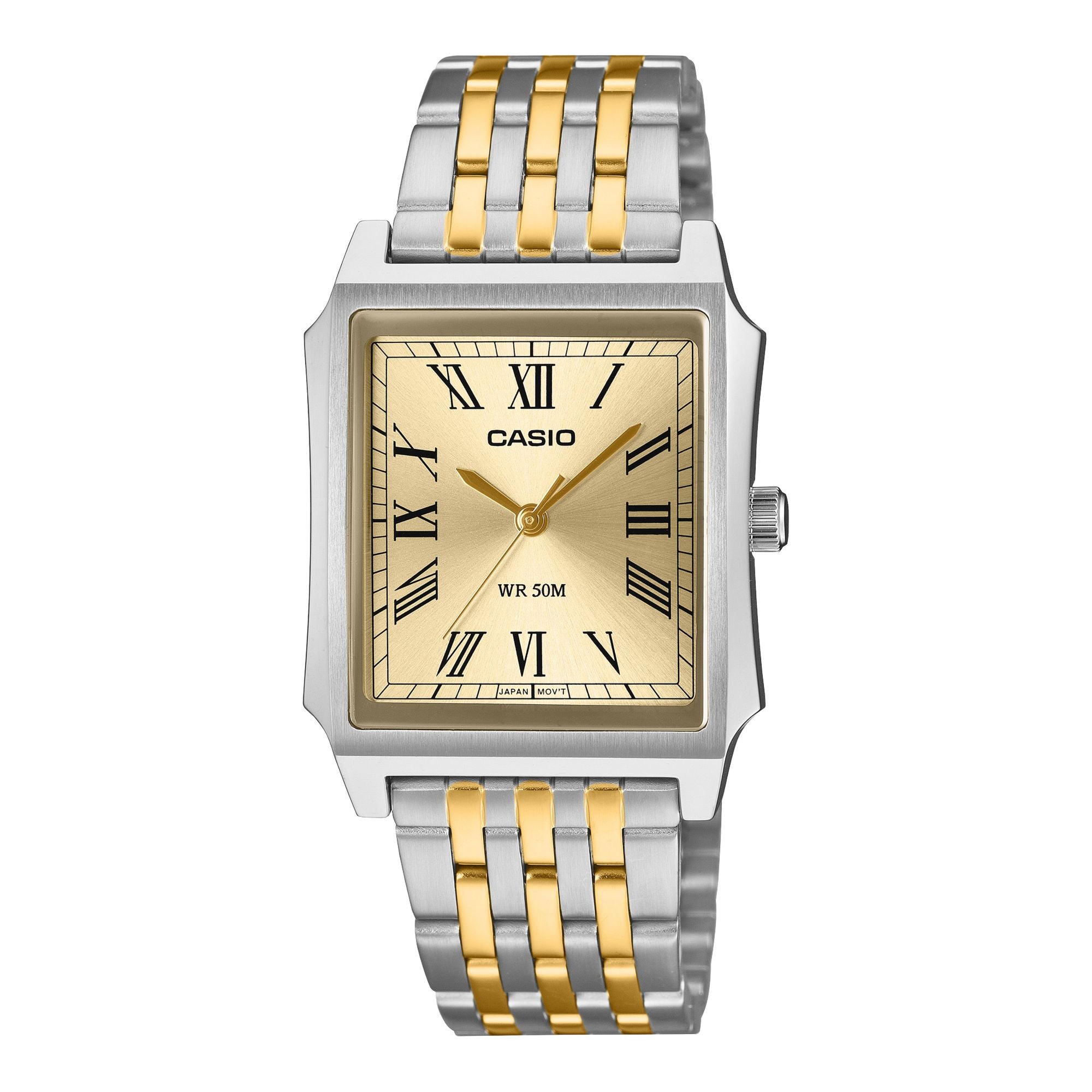 MTP-B190SG-9B Casio General x Analog ft. Classic Men Formal Rectangle ...