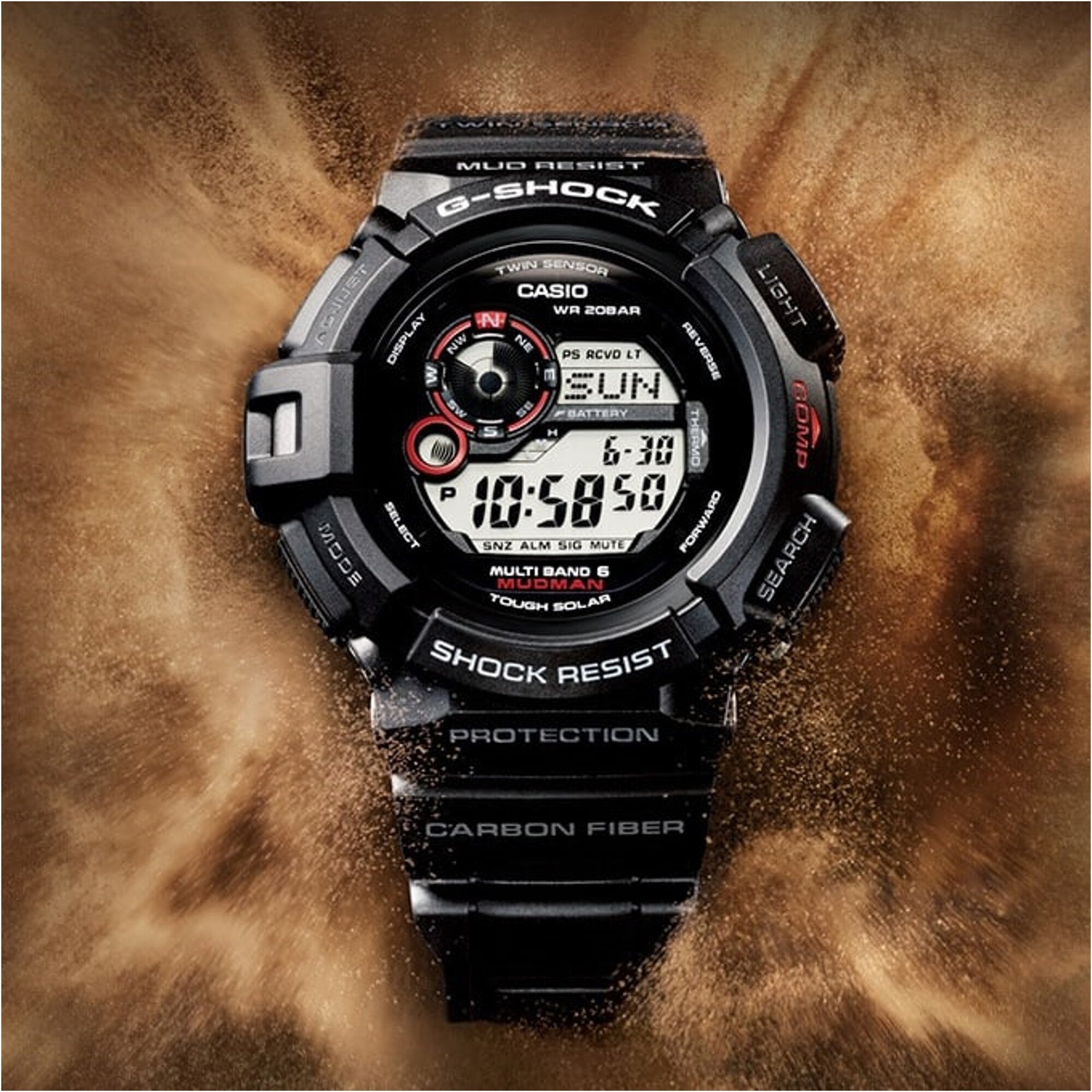 G shock mudman sale g9300 replacement band