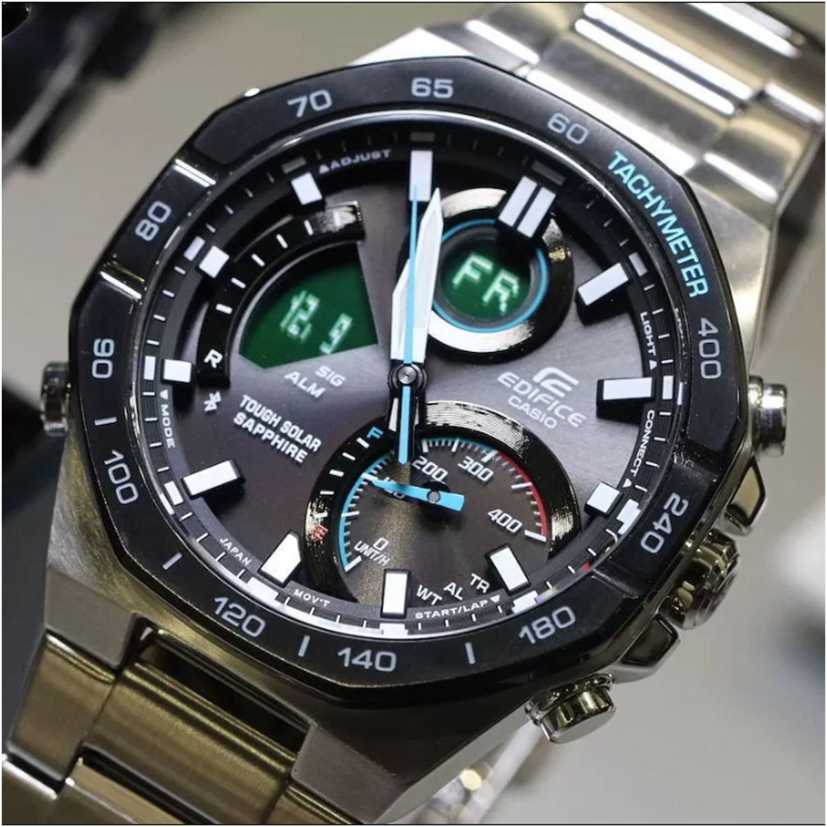 Edifice Formal ECB-950DB-1A Casio Edifice x Smartphone Link ft. Octagonal Men Casual ...